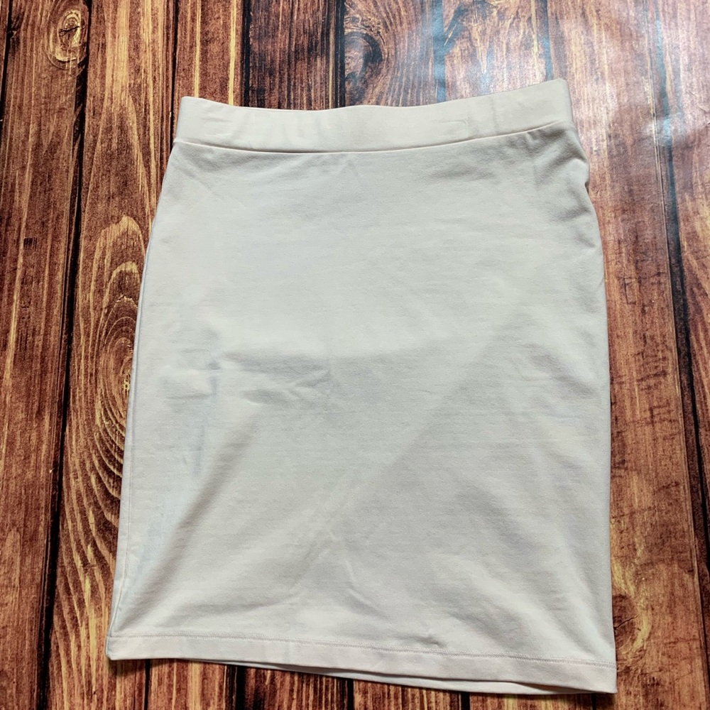 Pale Pink Body Con Skirt